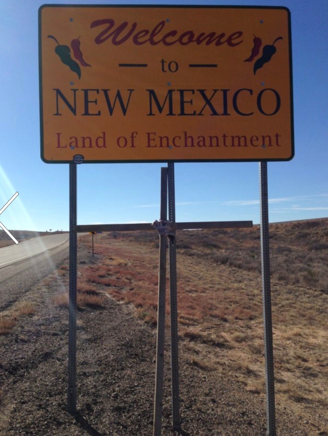 New Mexico State Line